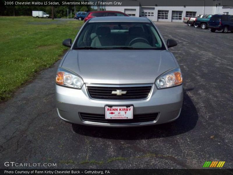 Silverstone Metallic / Titanium Gray 2006 Chevrolet Malibu LS Sedan