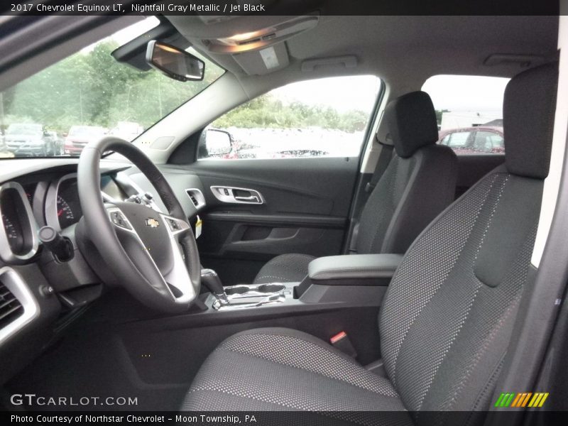 Nightfall Gray Metallic / Jet Black 2017 Chevrolet Equinox LT