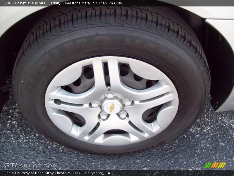 Silverstone Metallic / Titanium Gray 2006 Chevrolet Malibu LS Sedan