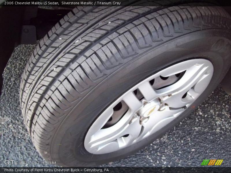 Silverstone Metallic / Titanium Gray 2006 Chevrolet Malibu LS Sedan