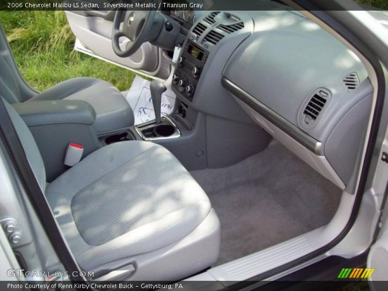 Silverstone Metallic / Titanium Gray 2006 Chevrolet Malibu LS Sedan