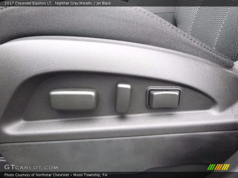 Nightfall Gray Metallic / Jet Black 2017 Chevrolet Equinox LT