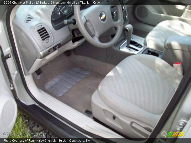 Silverstone Metallic / Titanium Gray 2006 Chevrolet Malibu LS Sedan