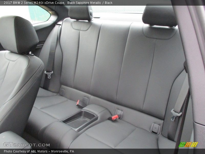 Rear Seat of 2017 2 Series M240i xDrive Coupe