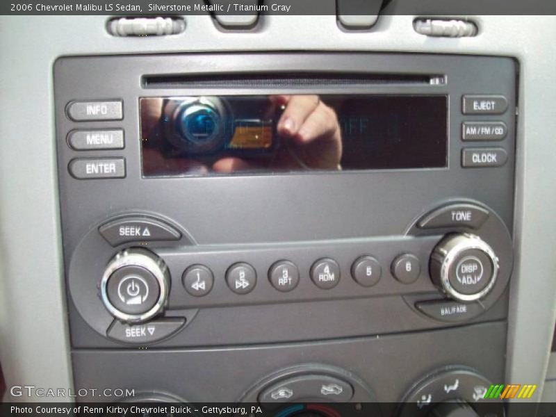 Silverstone Metallic / Titanium Gray 2006 Chevrolet Malibu LS Sedan