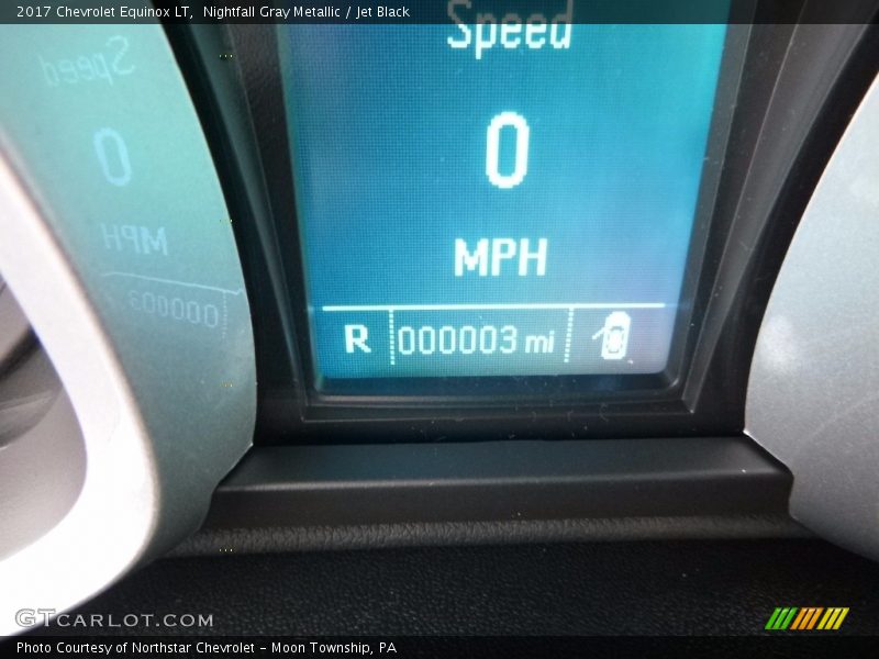 Nightfall Gray Metallic / Jet Black 2017 Chevrolet Equinox LT