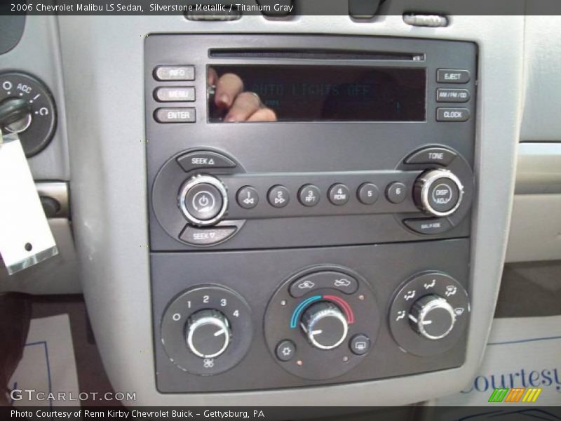 Silverstone Metallic / Titanium Gray 2006 Chevrolet Malibu LS Sedan