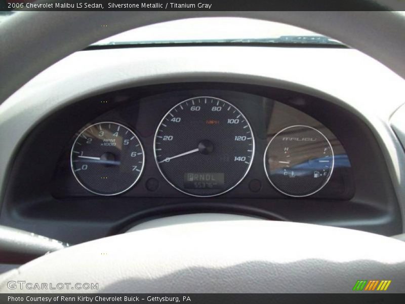 Silverstone Metallic / Titanium Gray 2006 Chevrolet Malibu LS Sedan