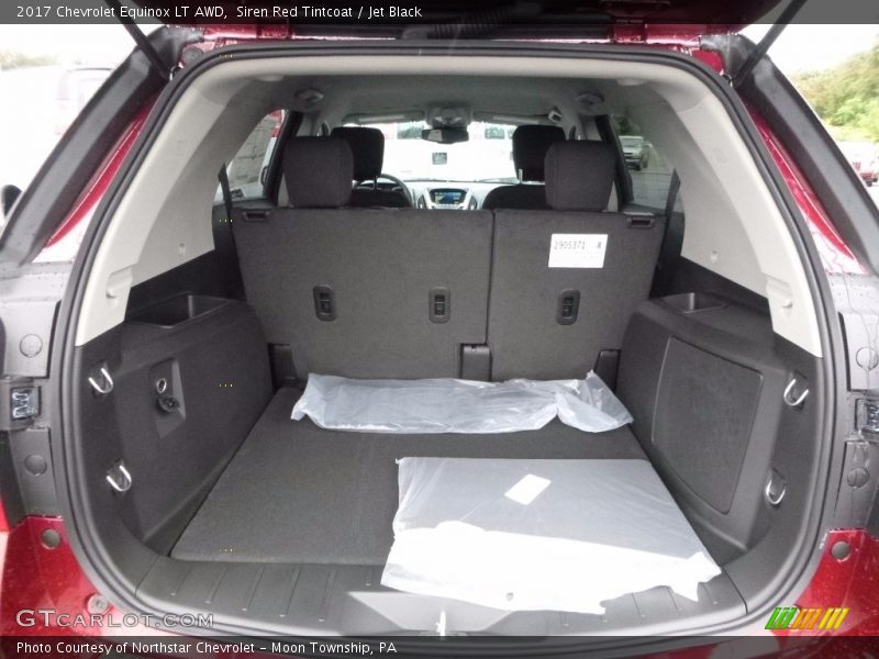 Siren Red Tintcoat / Jet Black 2017 Chevrolet Equinox LT AWD