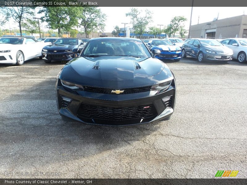Black / Jet Black 2017 Chevrolet Camaro SS Coupe