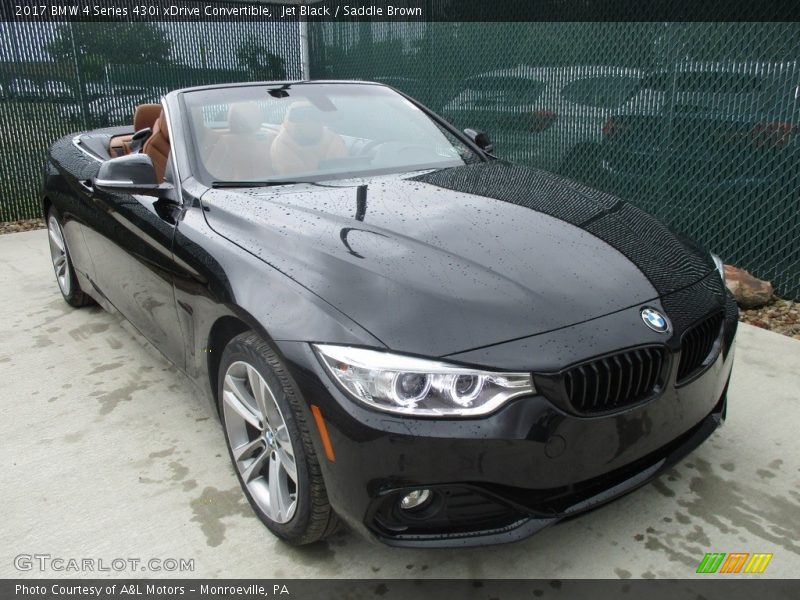 Front 3/4 View of 2017 4 Series 430i xDrive Convertible