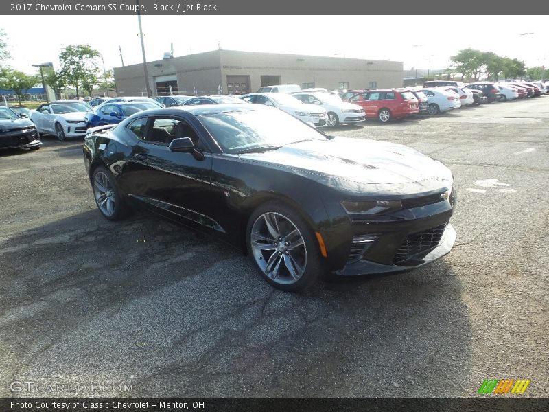 Black / Jet Black 2017 Chevrolet Camaro SS Coupe