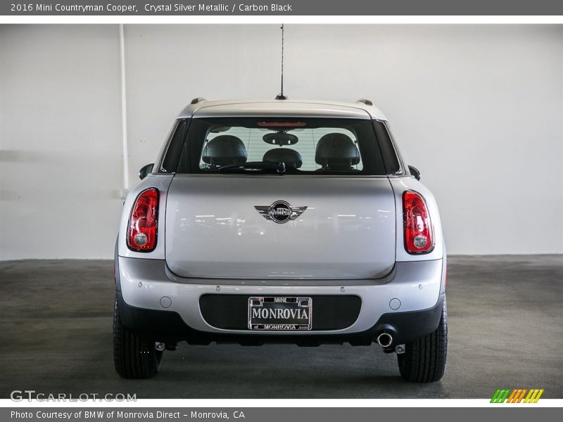 Crystal Silver Metallic / Carbon Black 2016 Mini Countryman Cooper