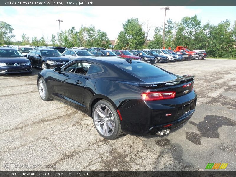 Black / Jet Black 2017 Chevrolet Camaro SS Coupe