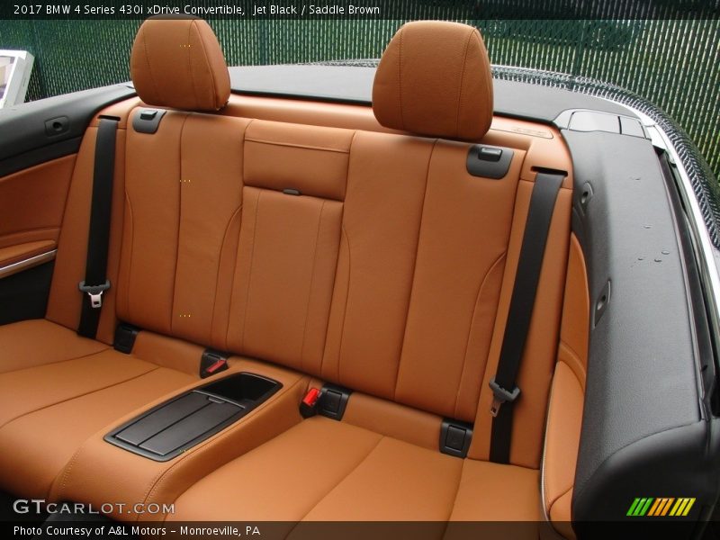 Rear Seat of 2017 4 Series 430i xDrive Convertible