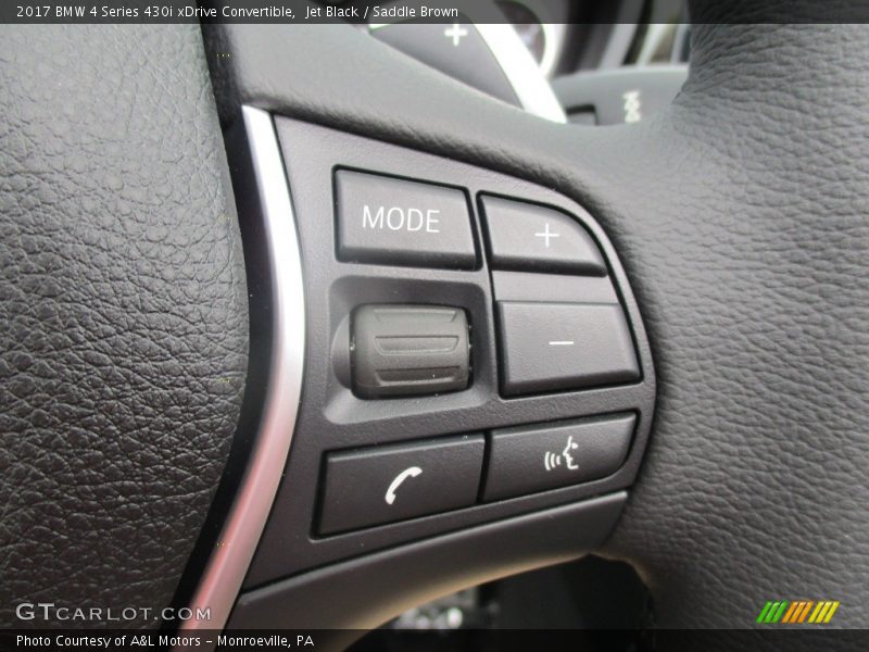 Controls of 2017 4 Series 430i xDrive Convertible