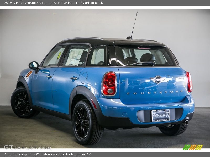 Kite Blue Metallic / Carbon Black 2016 Mini Countryman Cooper