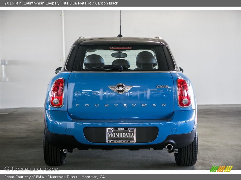 Kite Blue Metallic / Carbon Black 2016 Mini Countryman Cooper