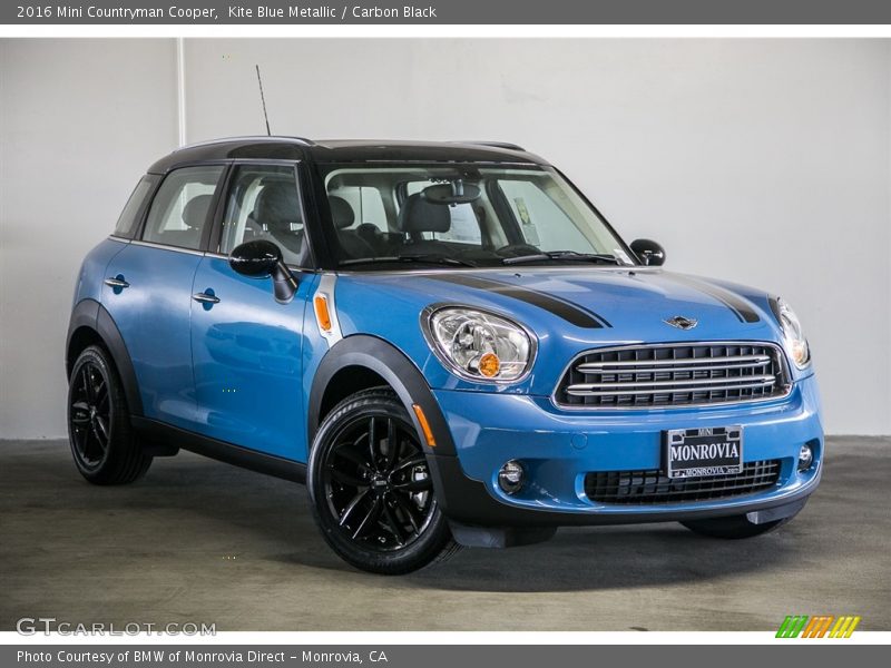 Kite Blue Metallic / Carbon Black 2016 Mini Countryman Cooper