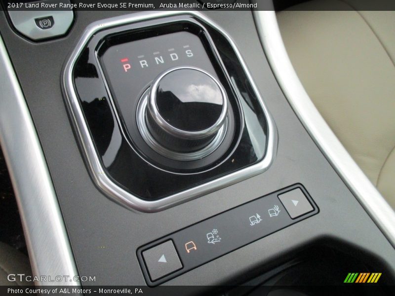  2017 Range Rover Evoque SE Premium 9 Speed Automatic Shifter