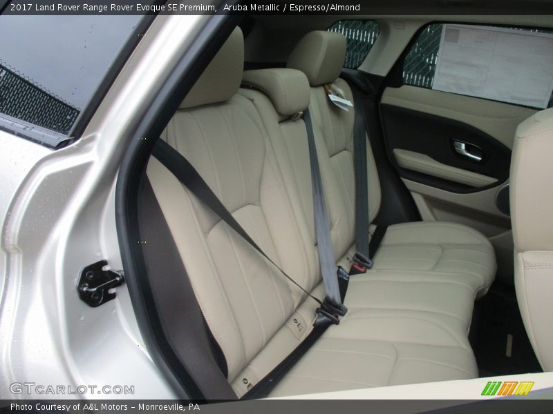 Rear Seat of 2017 Range Rover Evoque SE Premium