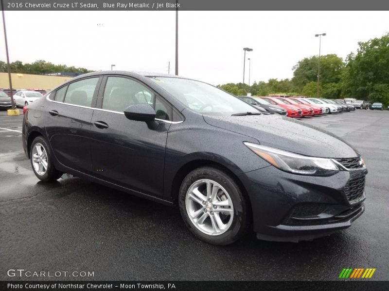 Blue Ray Metallic / Jet Black 2016 Chevrolet Cruze LT Sedan