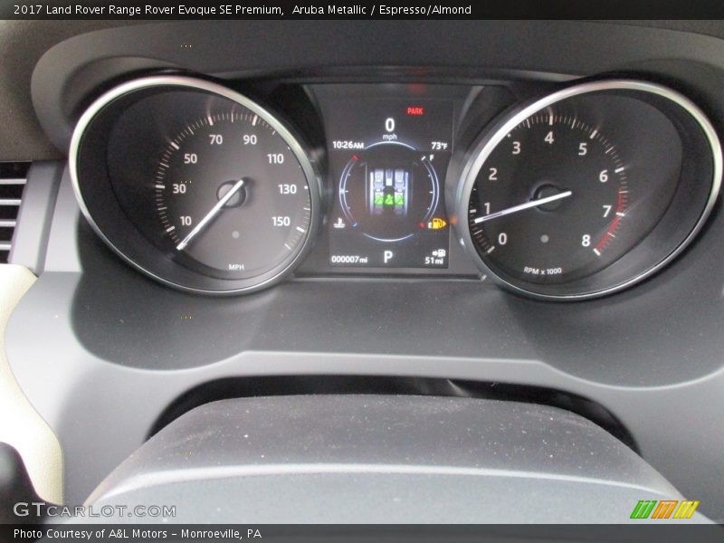  2017 Range Rover Evoque SE Premium SE Premium Gauges