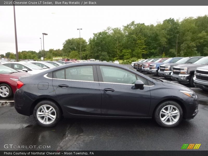 Blue Ray Metallic / Jet Black 2016 Chevrolet Cruze LT Sedan