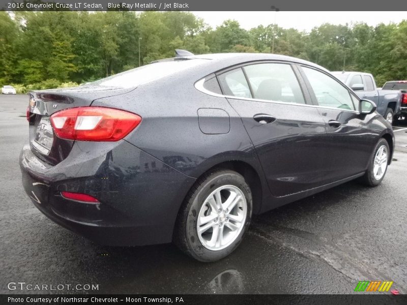 Blue Ray Metallic / Jet Black 2016 Chevrolet Cruze LT Sedan