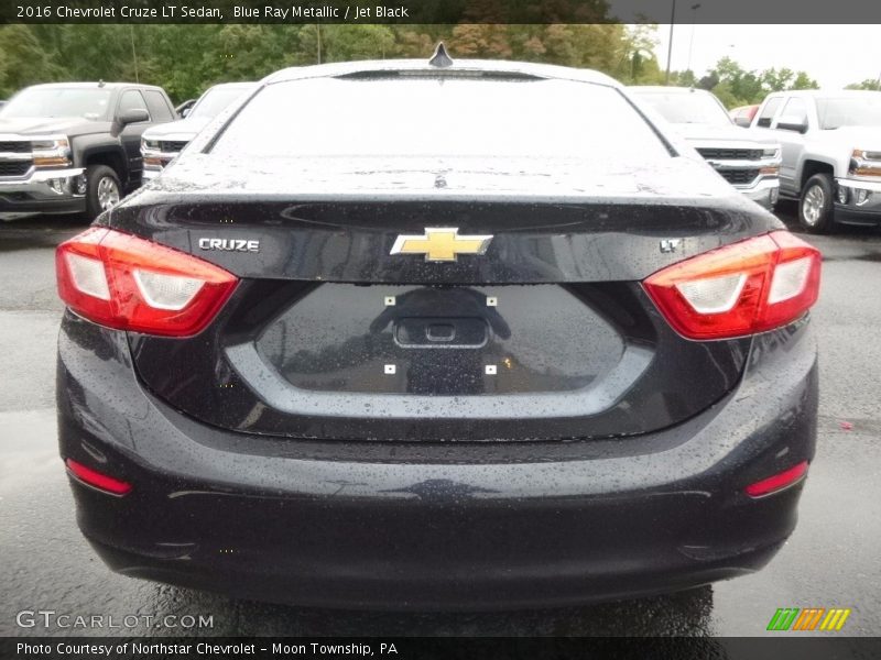 Blue Ray Metallic / Jet Black 2016 Chevrolet Cruze LT Sedan