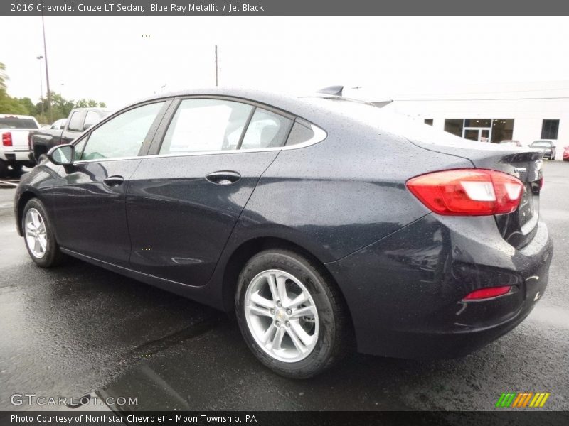Blue Ray Metallic / Jet Black 2016 Chevrolet Cruze LT Sedan