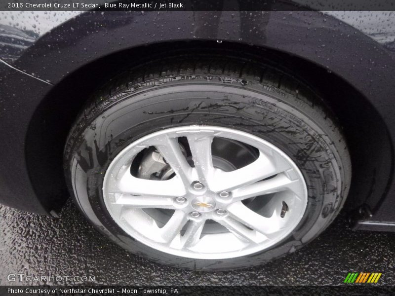 Blue Ray Metallic / Jet Black 2016 Chevrolet Cruze LT Sedan
