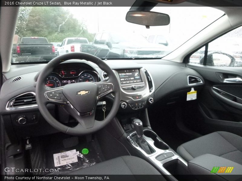 Blue Ray Metallic / Jet Black 2016 Chevrolet Cruze LT Sedan