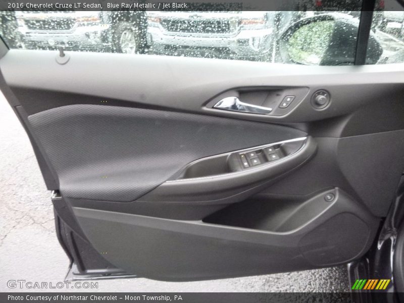 Blue Ray Metallic / Jet Black 2016 Chevrolet Cruze LT Sedan