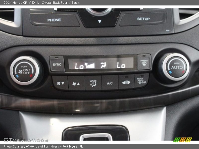 Crystal Black Pearl / Black 2014 Honda CR-V EX-L