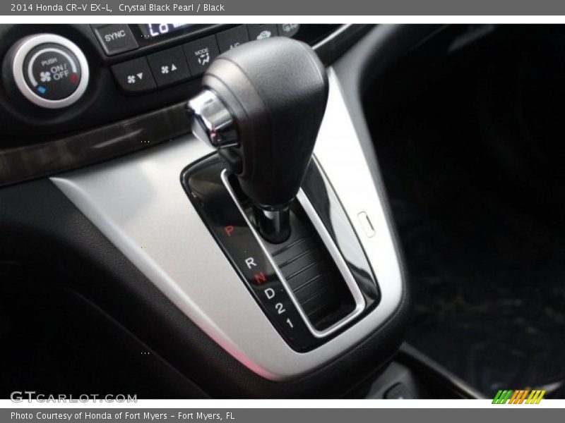 Crystal Black Pearl / Black 2014 Honda CR-V EX-L
