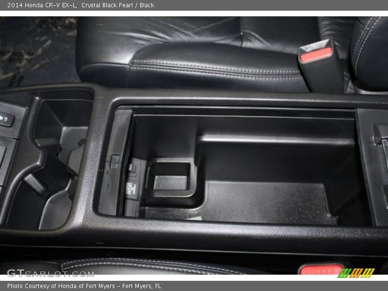 Crystal Black Pearl / Black 2014 Honda CR-V EX-L