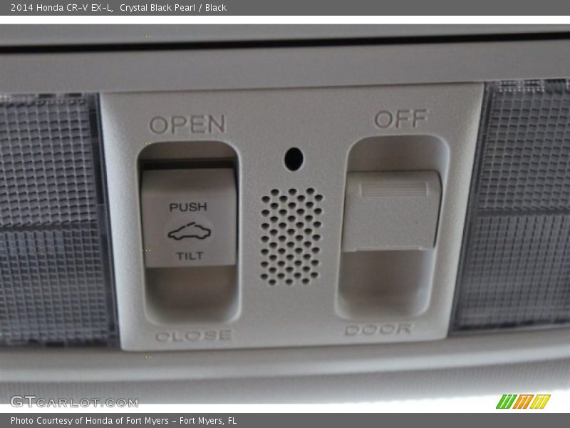 Crystal Black Pearl / Black 2014 Honda CR-V EX-L