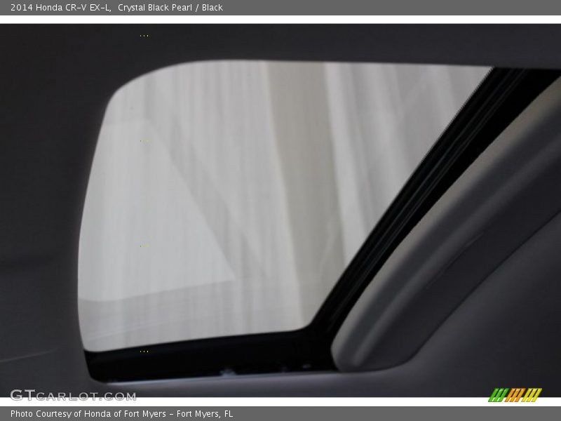 Crystal Black Pearl / Black 2014 Honda CR-V EX-L