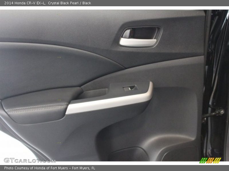 Crystal Black Pearl / Black 2014 Honda CR-V EX-L