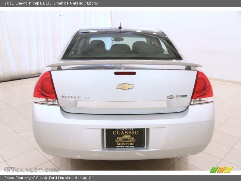 Silver Ice Metallic / Ebony 2011 Chevrolet Impala LT