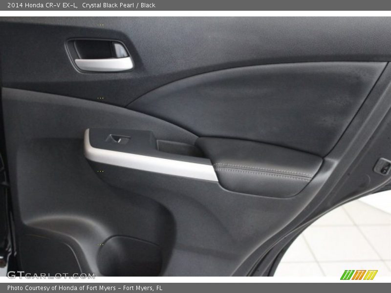 Crystal Black Pearl / Black 2014 Honda CR-V EX-L