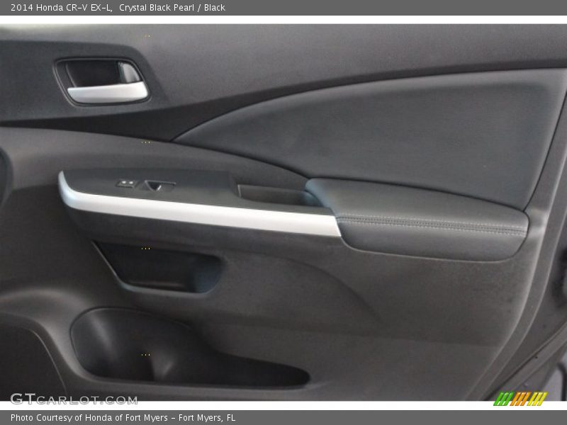 Crystal Black Pearl / Black 2014 Honda CR-V EX-L