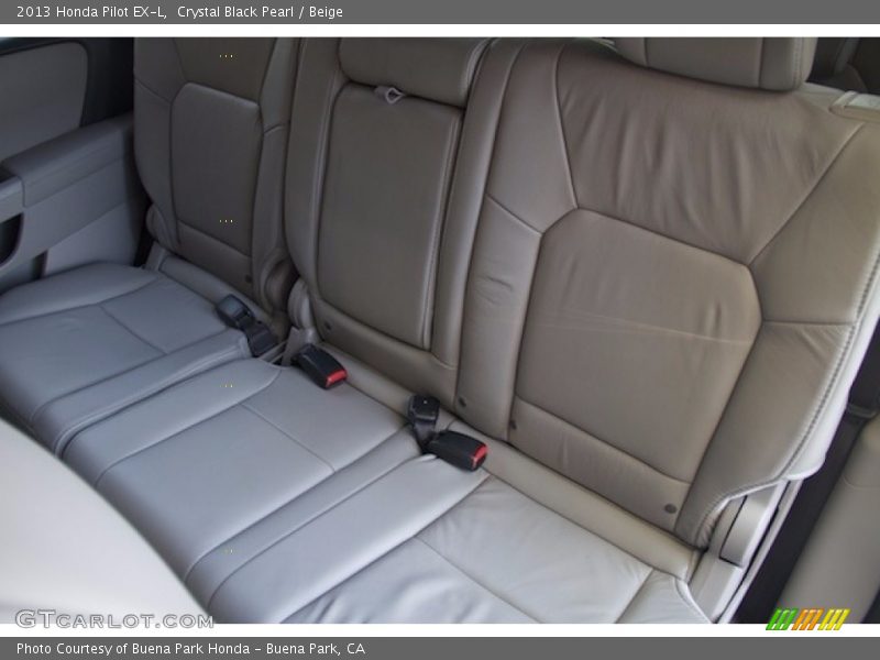 Crystal Black Pearl / Beige 2013 Honda Pilot EX-L