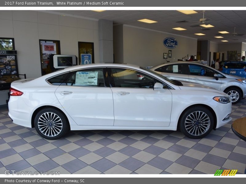  2017 Fusion Titanium White Platinum