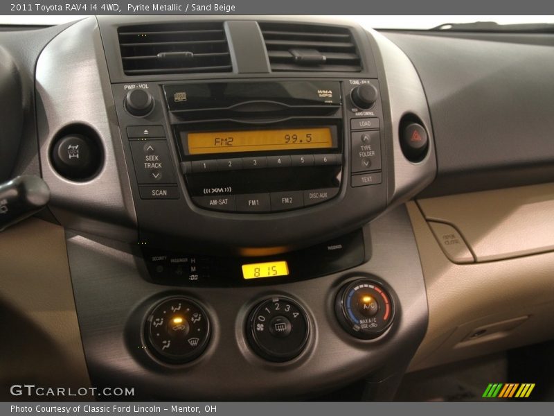 Pyrite Metallic / Sand Beige 2011 Toyota RAV4 I4 4WD