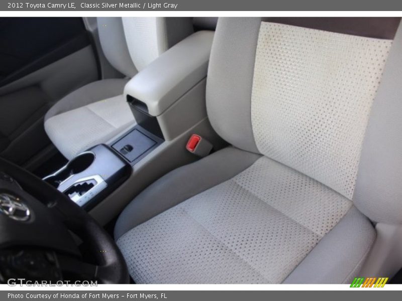 Classic Silver Metallic / Light Gray 2012 Toyota Camry LE