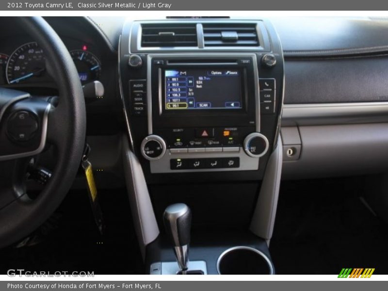 Classic Silver Metallic / Light Gray 2012 Toyota Camry LE