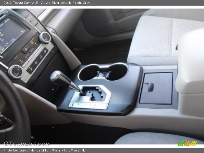 Classic Silver Metallic / Light Gray 2012 Toyota Camry LE