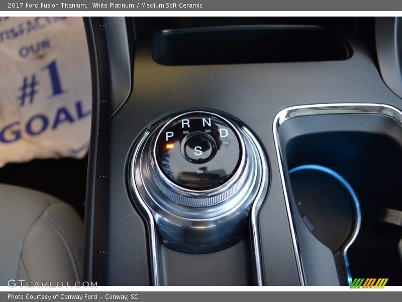  2017 Fusion Titanium 6 Speed Automatic Shifter